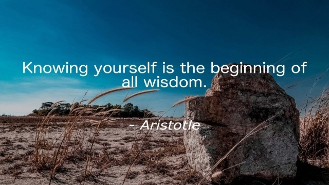 knowing yourself aristotle